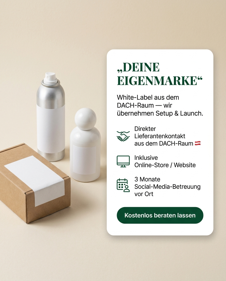 Deine Eigenmarke — White-Label DACH