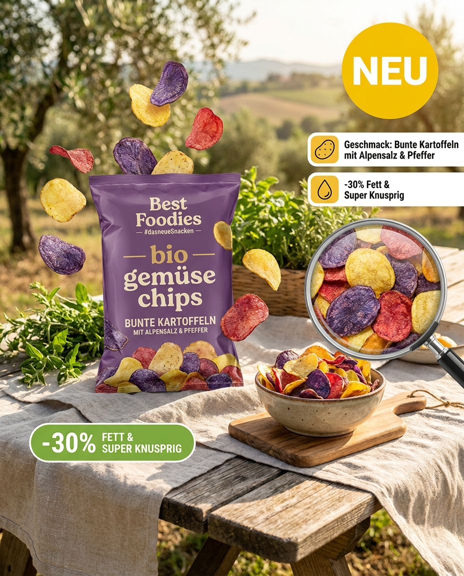 Best Foodies · Bio Gemüse Chips